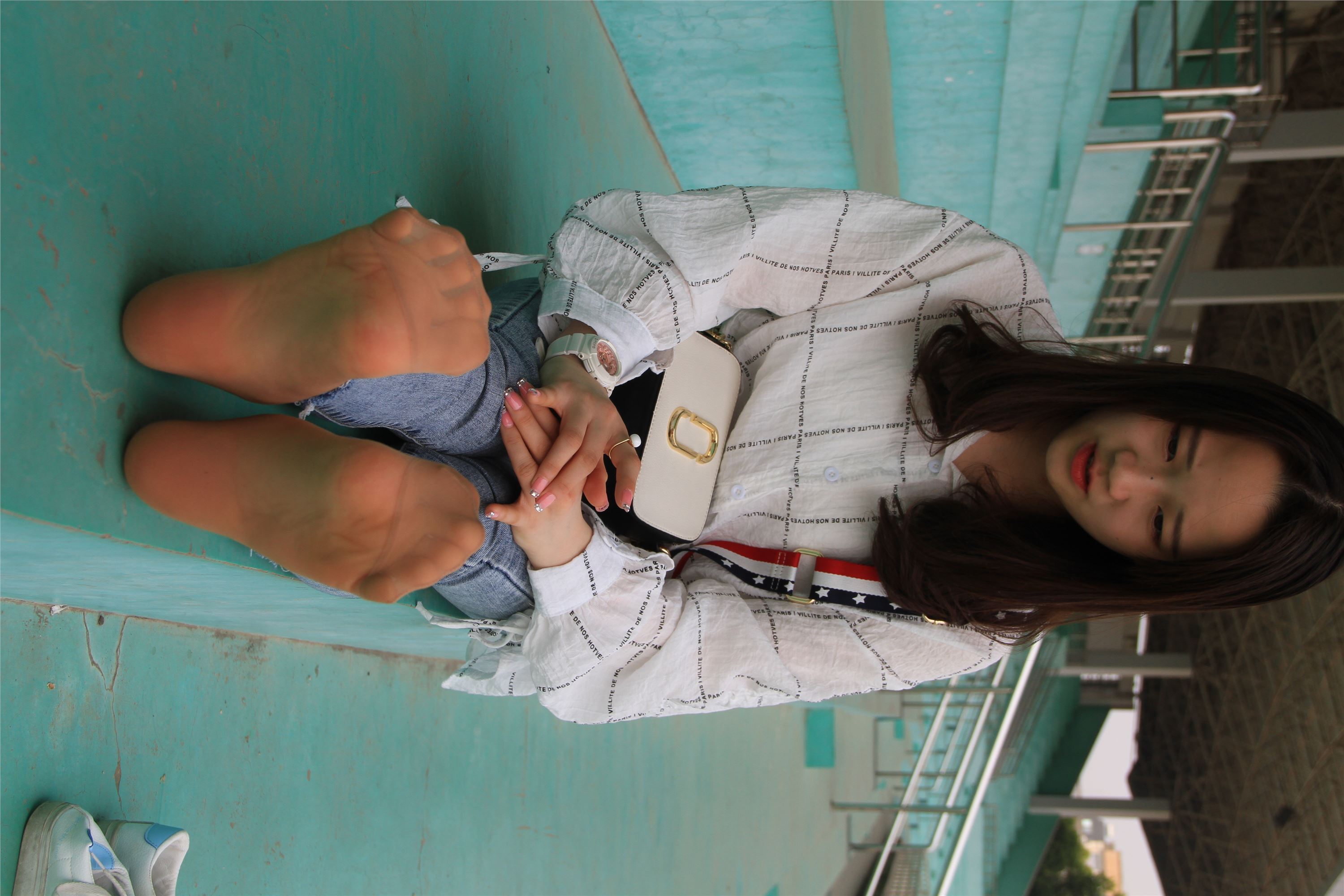 自由摄影 No.002 我为我喜欢的袜子代言[102P-621